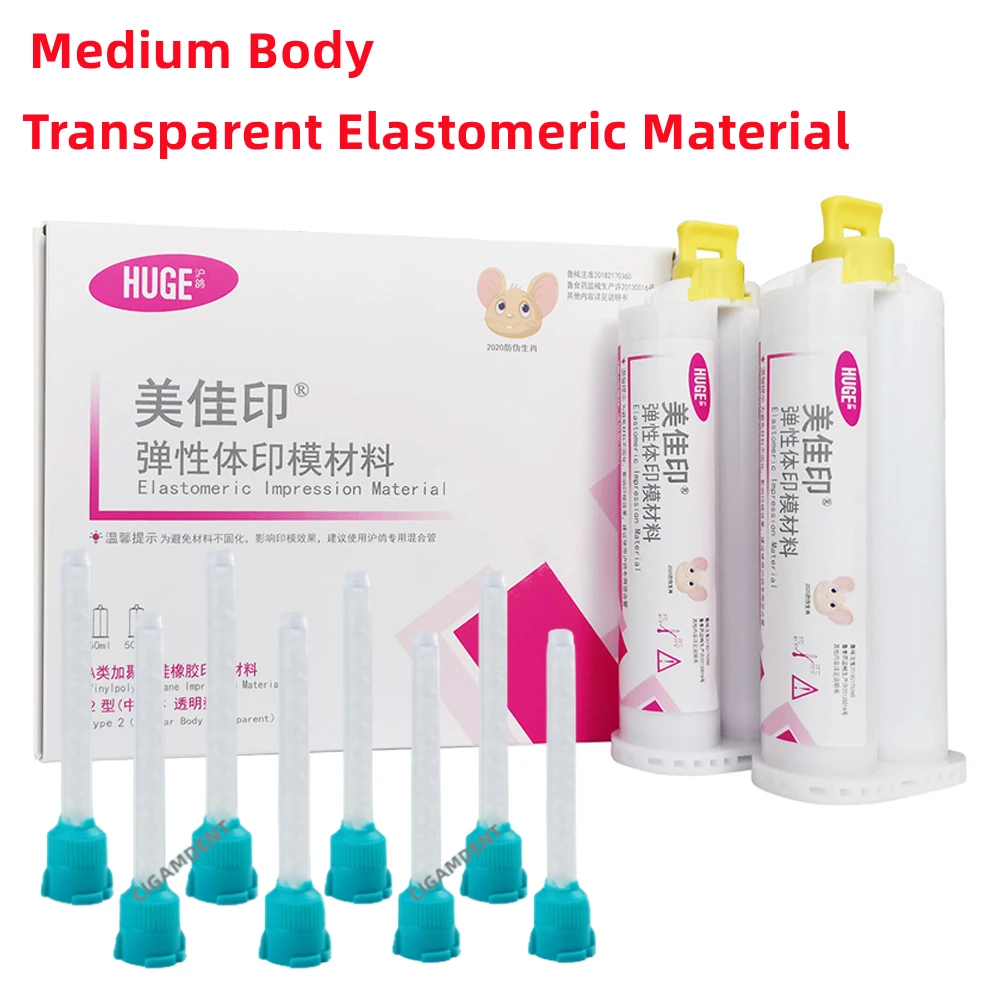 

Dental Medium Body Silicone Transparent Impression Material Huge Transparent Clear Putty For Den Use