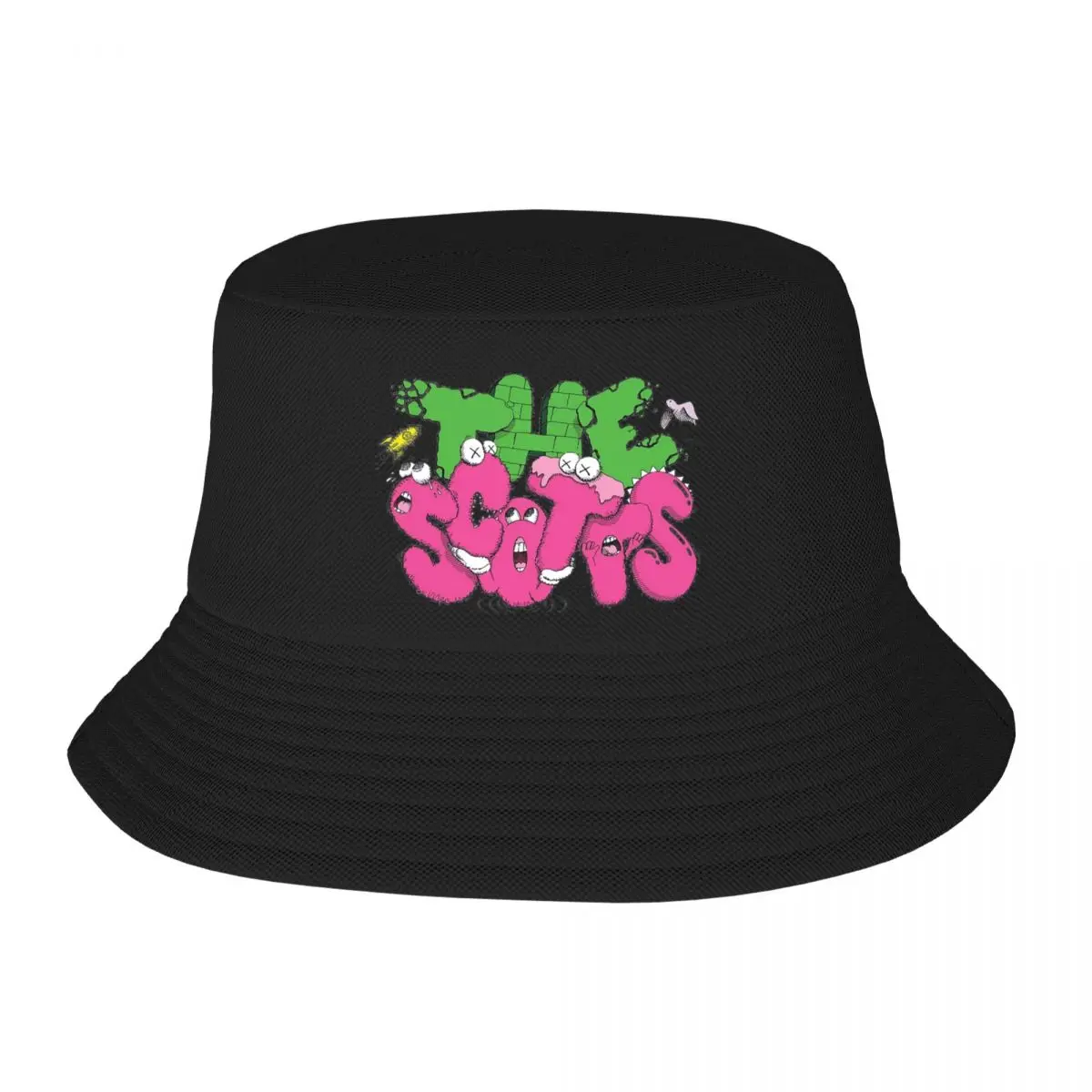 Cappello Da Pescatore Unisex The Scotts Travis Scott Merch Bob Cappelli Copricapo Estivo Caldo Berretto Da Sole Leggero