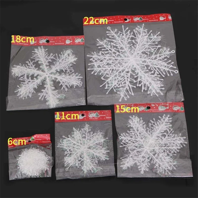 10pcs/lot 75mm Diy Christmas Snowflakes Foam Snowflakes Ornaments For Home  Decor Festival Christmas Party Decorations Kids Gifts - Artificial Snow &  Snowflakes - AliExpress