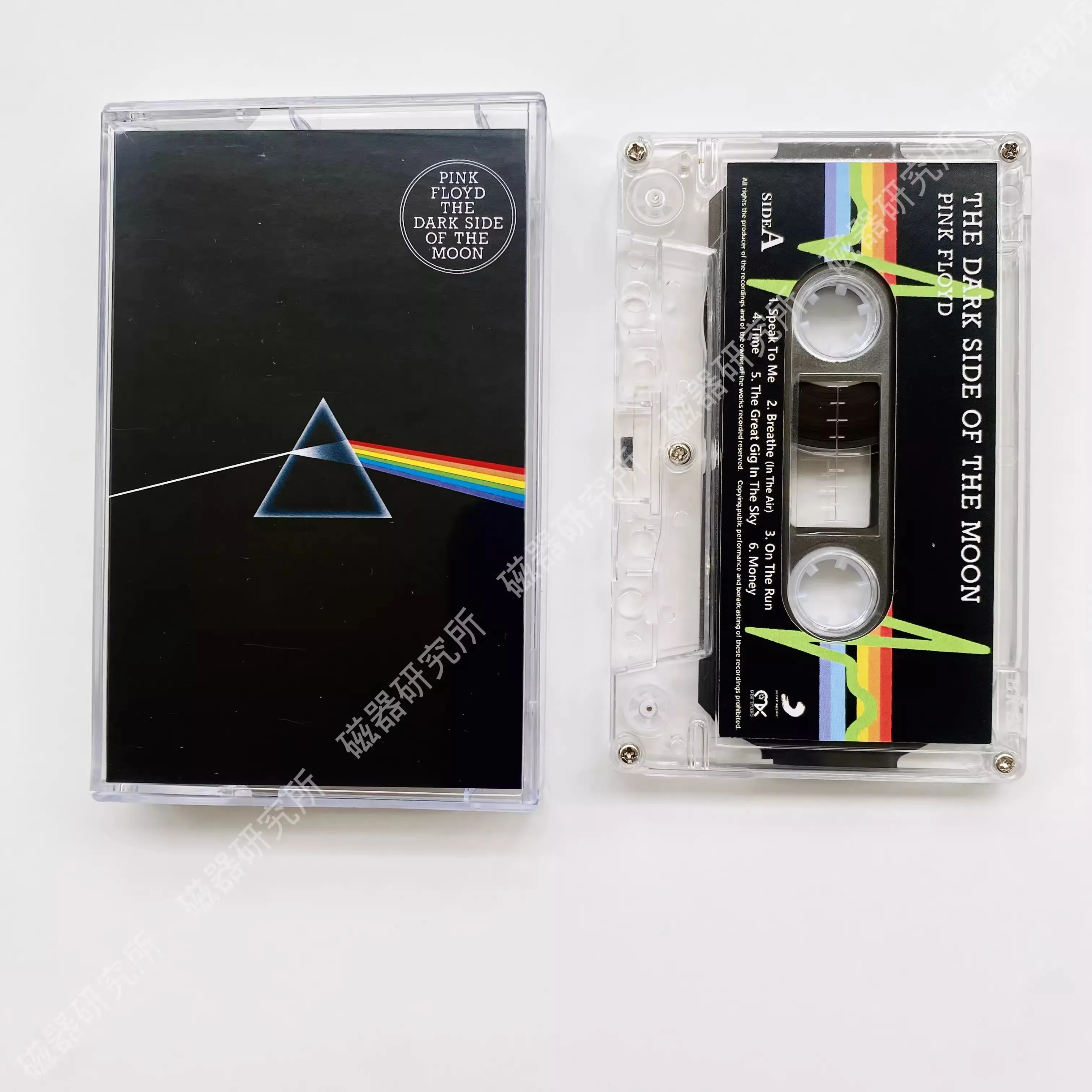 

New Floyd Roger Waters Music Tape The Dark Side of the Moon Album Cassette Cosplay Soundtracks Box Car Walkman Recorder Tape