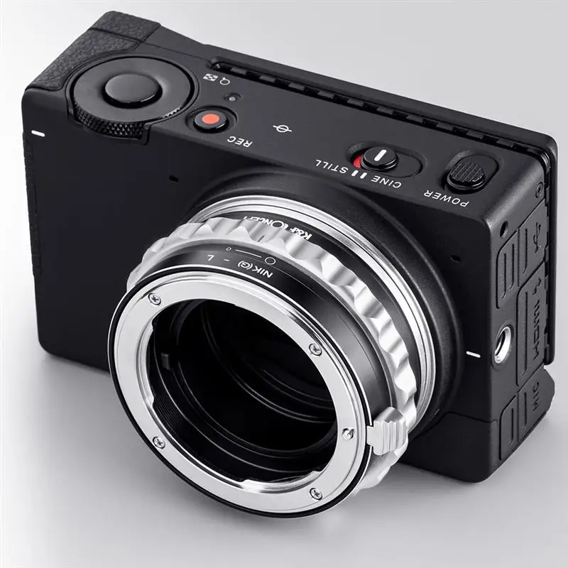 K&F Concept Nik(G) Lens to L Camera Adapter for Nikon G F AI Lens