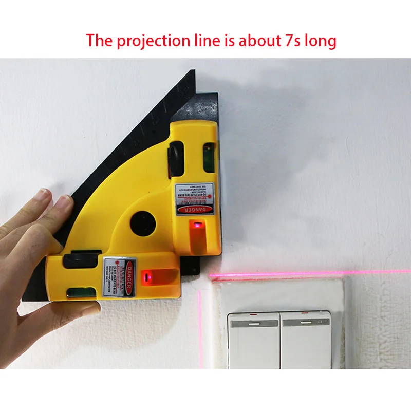 

KOOJN лазер прямоугольный Пол Мощение специальный уровень Высокая точность инфракрасный многофункциональный 90 градусов горизонтальный правый угол