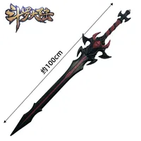1:1 Cosplay Dou luo Doula Continent Asura Sword Anime Bloody Sword Styles Weapon Prop Killing Sword Cos Halloween Kid Gift 1