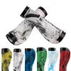 Anti-Skid Ergonomic Mountain Bike Grips Bicycle Flu For Bicycle Handlebar Grips Mtb Bicycle Cuffs Bike Accessories 6 Colors