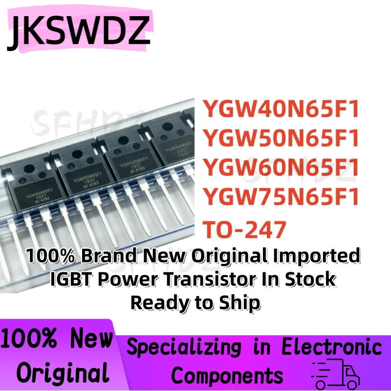 Wholesale Pack of 5 Original Brand New IGBT Transistors in TO-247 Package