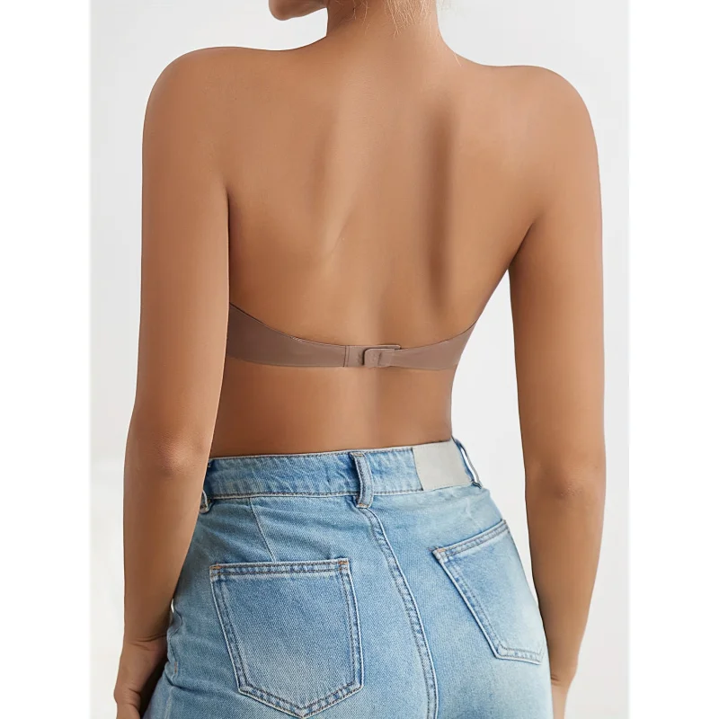 Seamless Wireless strapless bra for women, comfortable push-up bra