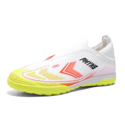 Enhanced High - Top Breathable Mesh Soccer Shoes with Non - Slip Rubber Sole for Outdoor and Indoor Play (Yellow - 2 - 2)