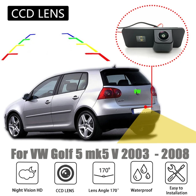 Rückansicht Kamera Zubehör Für VW Golf 5 Golf V mk5 2003 2004 2005 2006  2007 2008 Lizenz Platte Lampe mit HD Nachtsicht - AliExpress