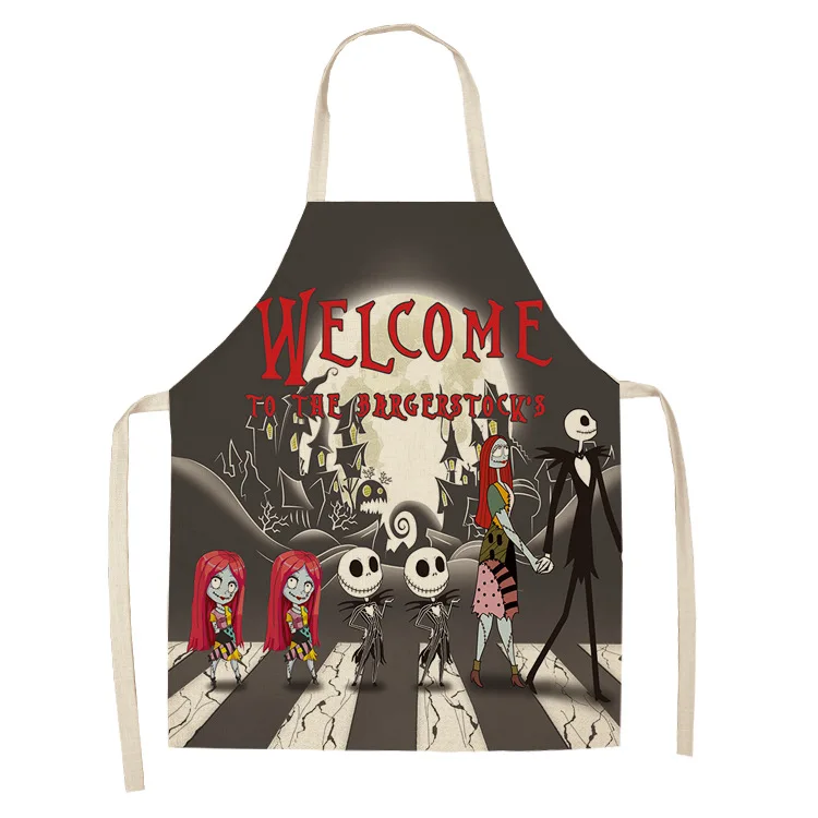 YLOLUL 12 Pcs Halloween Aprons - Witch Leg Design Cooking Aprons For Halloween Party & Baking - View #11