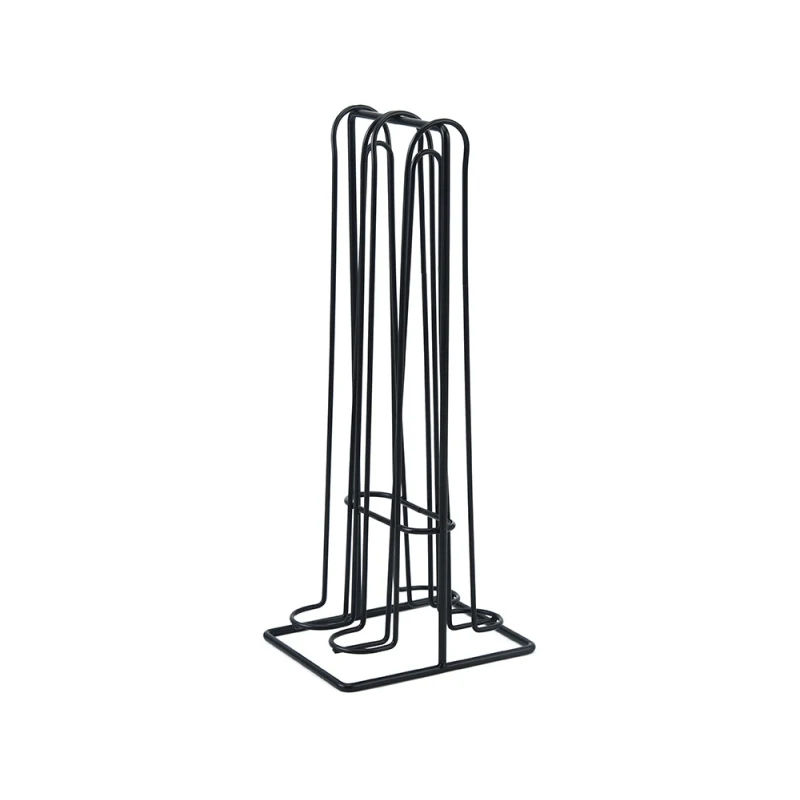 Porta capsule di caffè verticale Supporto per cialde di caffè Ufficio Cucina Scrivania Porta capsule con base stabile Strumenti per il caffè_voghion.com