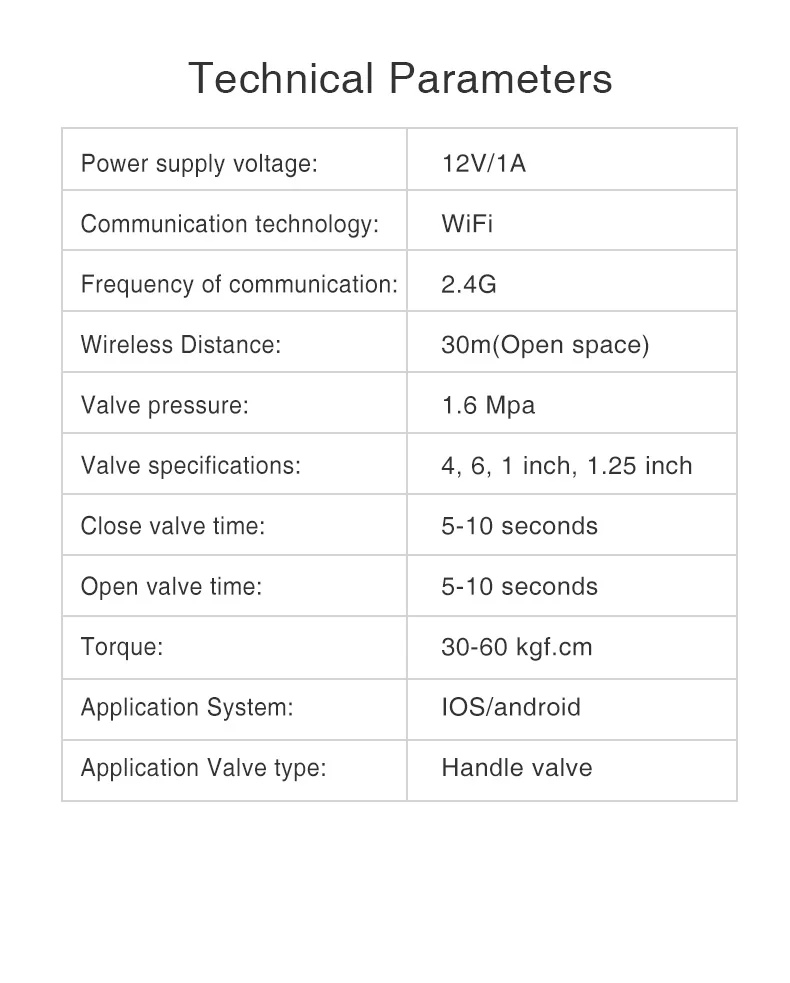 TUYA WiFi Zigbee Smart Gas/Valve Tuya Valve Smart Home Automation Control Valve