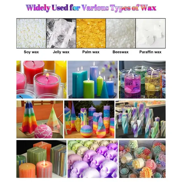 18or24 Colors Candle Making Dye Pigments Supplies Vibrant Concentrated  Candle Coloring for Soy Wax Soaps Making Resin Makeup Dye - AliExpress