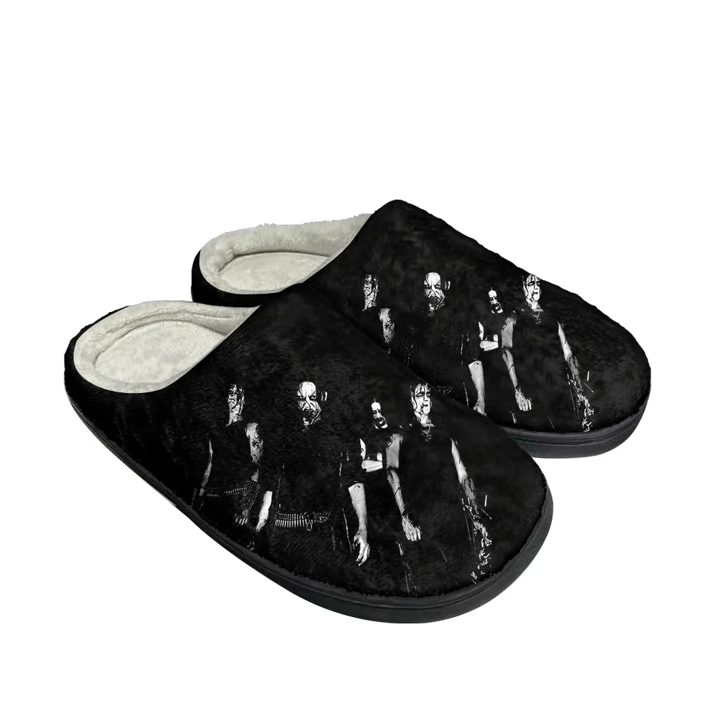Hot Fear Factory Fashion Cotton Custom Slippers Mens Womens Sandals Plush Casual Keep Warm Shoes Thermal Comfortable Slipper