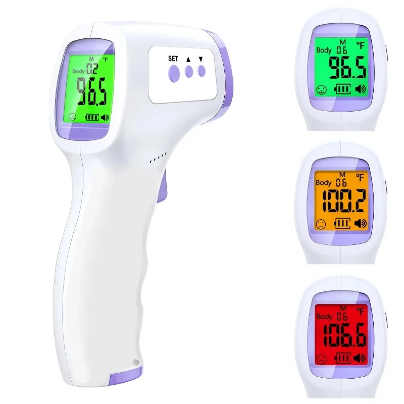 Portable LCD industrial digital thermometer non-medical blood pressure monitoring temperature tool for home use