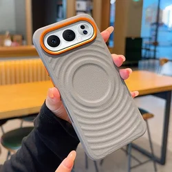 Water Ripple Red Magnetic Lens Ring Phone Case with Camera Protection for Honor 500 Pro (GRAY)