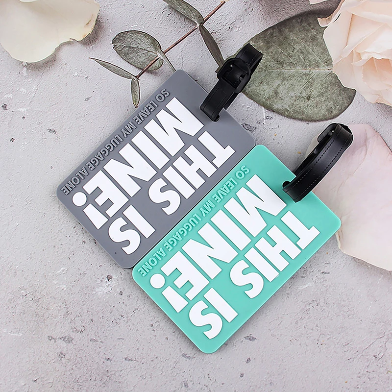Creative Silicone Luggage Tag for Travel