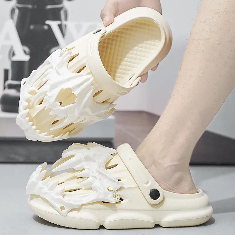 Man Summer Sandals EVA Venom Monster Fang Slippers Leisure Versatile Comfortable Outdoors Personality Slipper Plus Size 3