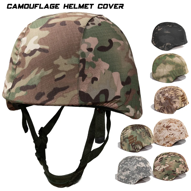 Tactical M88 Helmet Cover Camouflage Helmet Copricapo Per Military Airsoft Multicam Paintball Helmet Accessories