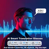 AI Translation Smart Glasses with photochromic lenses, support 160+ languages real-time translation - Image 6