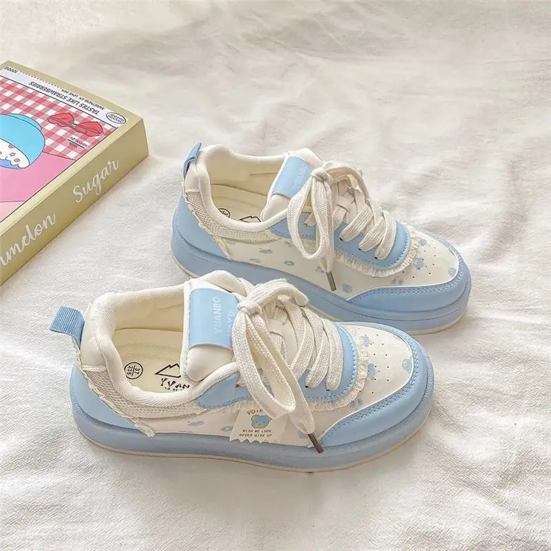 Girls' Breathable Sports Shoes Summer Casual Children's Footwear Durable Rubber Outsole Comfortable Artificial Leather Upper - 3