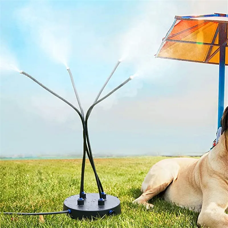 

Portable Sprayer Outdoor Patio Standup Spray Cooling System For Yard Cooling Garden Plant Watering Pet Cooling Cool Down Outside