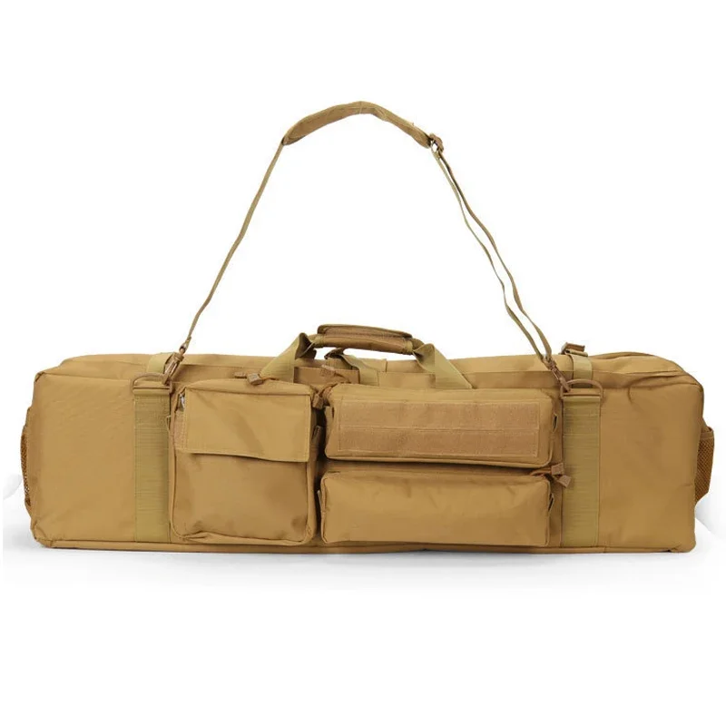 M249 Tactical Hunting Rifle Gun Bag Heavy Duty Gun Carry Bag 1000D Oxford Paintball Airsoft Air Gun Case With Shoulder Strap