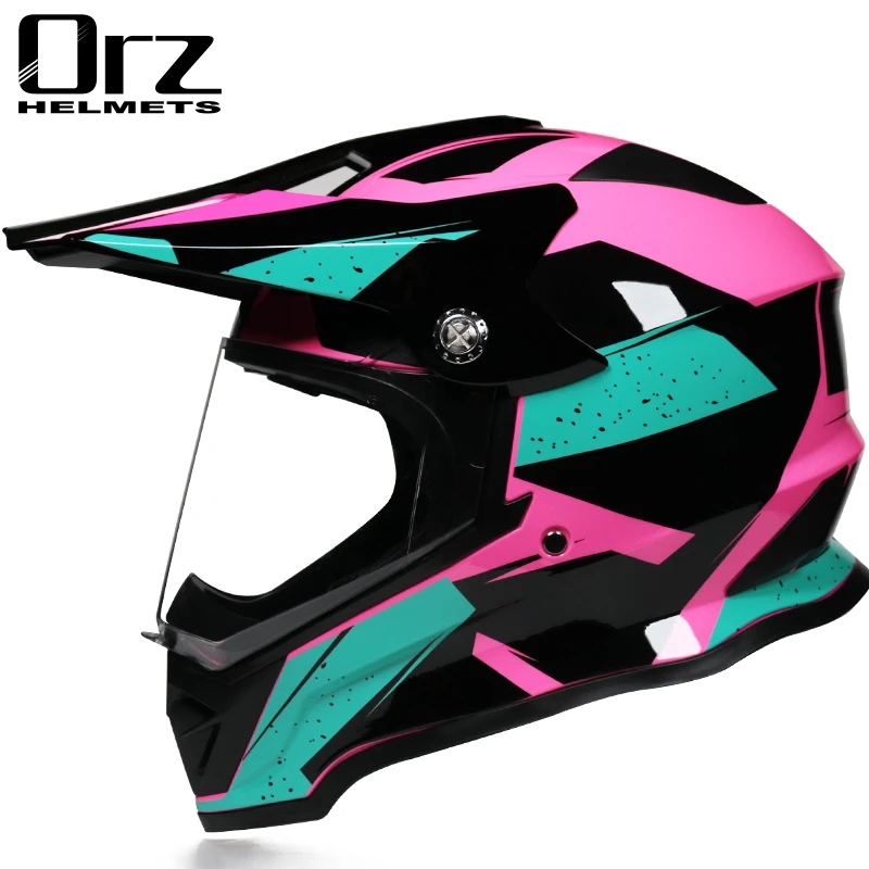

New Cool Removable Liner Motorcycle Full Face Helmet Men Women High Quality Motocross Racing Riding Paer Capacete De Moto