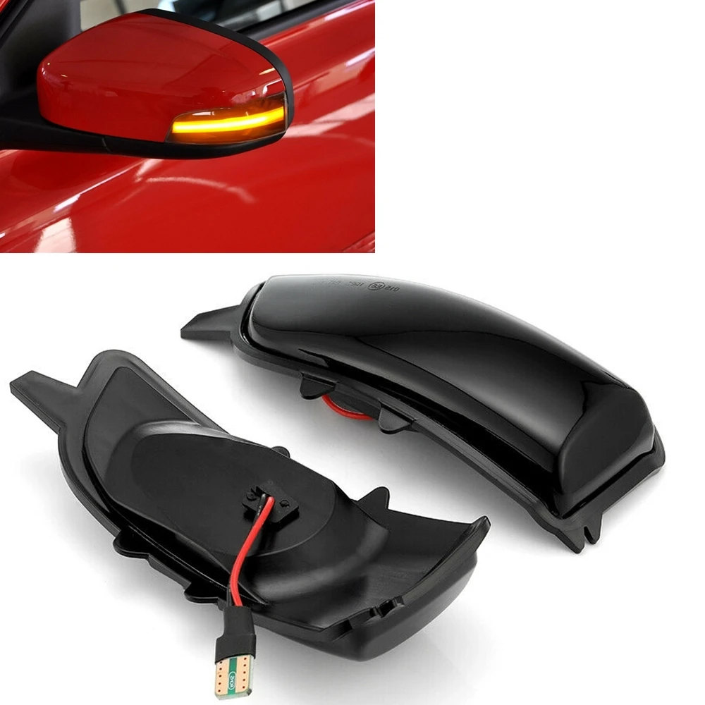 

LED Dynamic Turn Signal Side Mirror Light For Volvo V40 ll 2013-2019 V60 S60 S80 V70 III Door Reverse Rear View Indicator Lamp