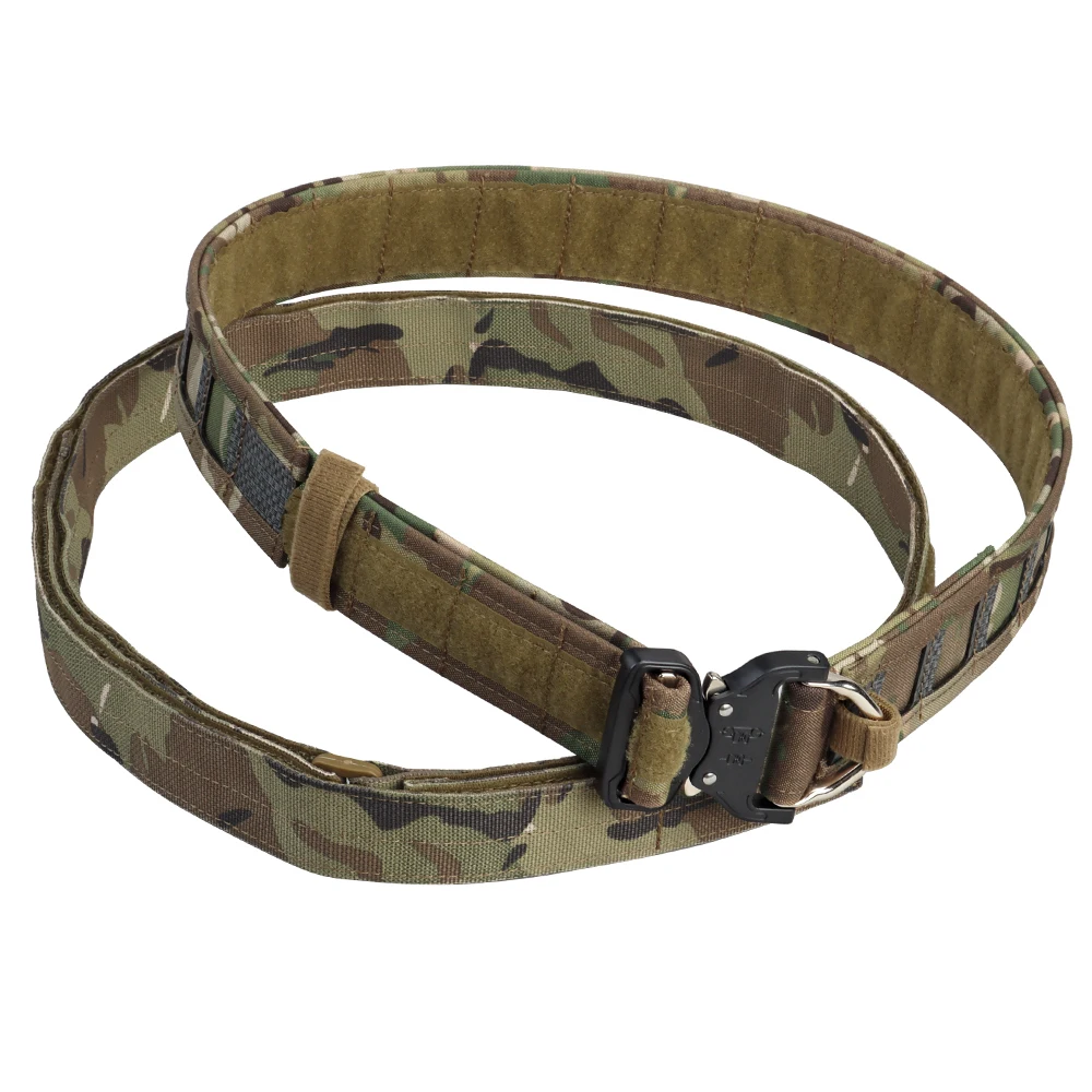 Dulskip-Ceinture d'assaut à 3 couches avec cintre, accessoire à dégagement rapide CS Wargame chasse Airsoft militaire 03