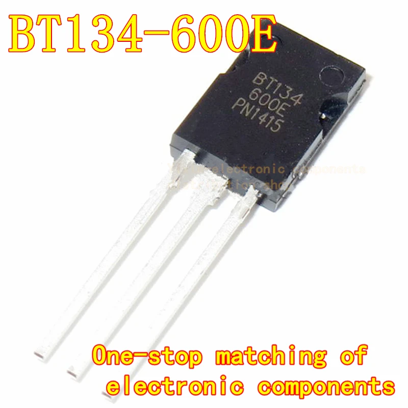 

20PCS/Pack Bidirectional thyristor, thyristor BT134-600E To-126 4a 600V800V BT134-800E