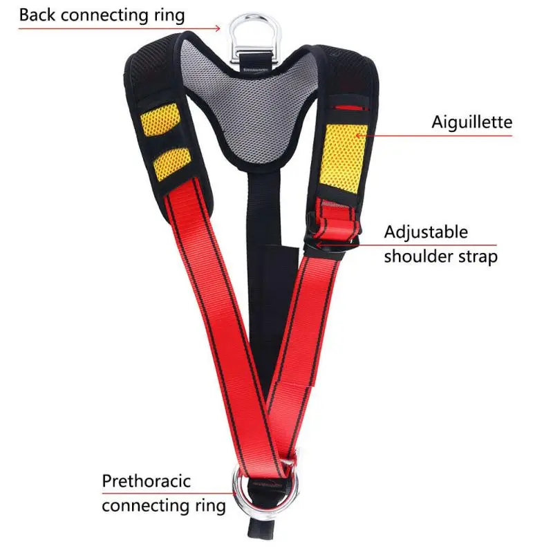 Mountaineering Equipment Safety Belt Fullbody Harness Downhill Aerial Work Protection Outdoor Expansion Rappelling Belt Climbing carabiner clips,carabiner belt clip,keychain carabiner,carabiner belt