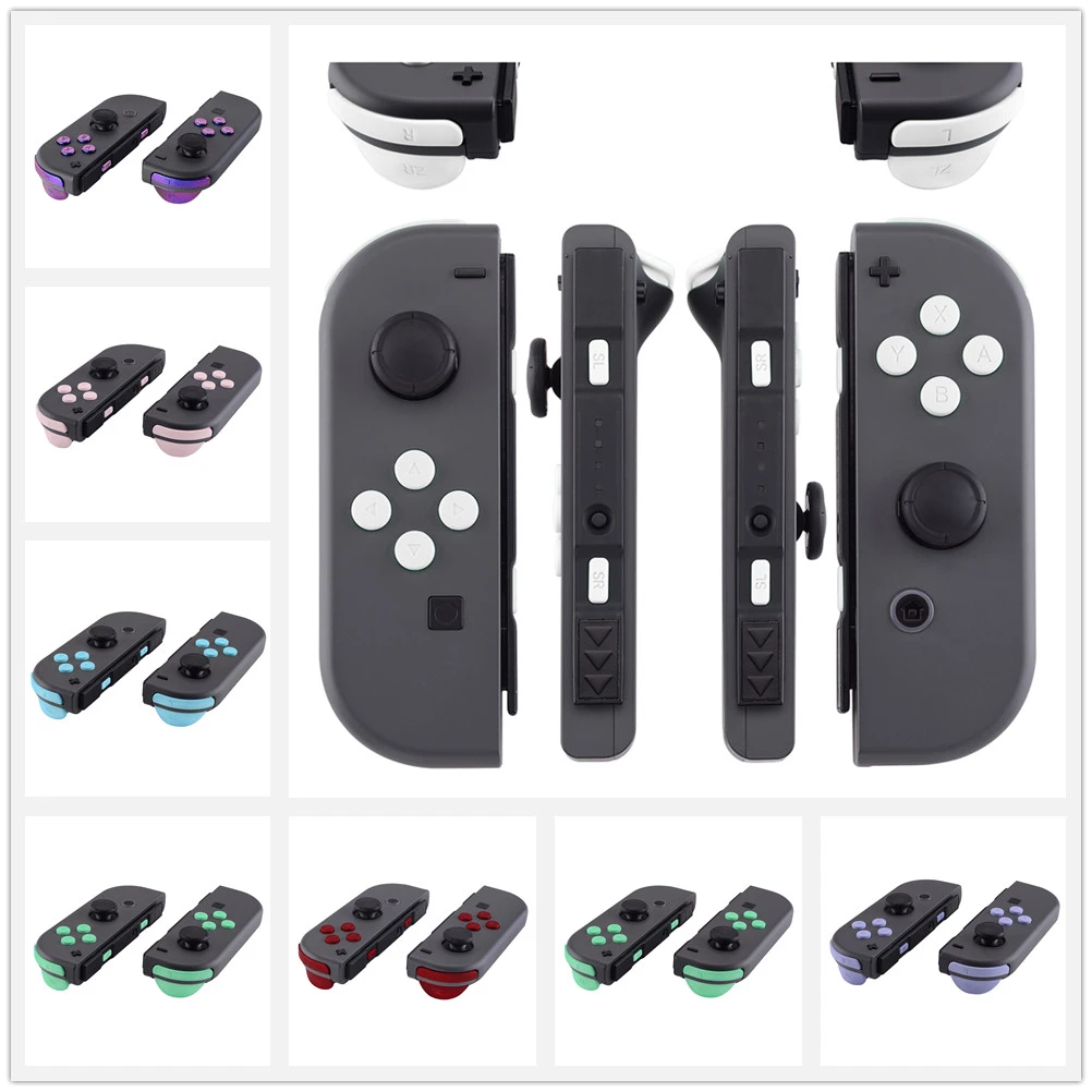 Extremerate Abxy Direction Keys Sr Sl L R Zr Zl Trigger Full Set Buttons With Tools For Ns Switch Joycon Switch Oled Joycon Replacement Parts Accessories Aliexpress