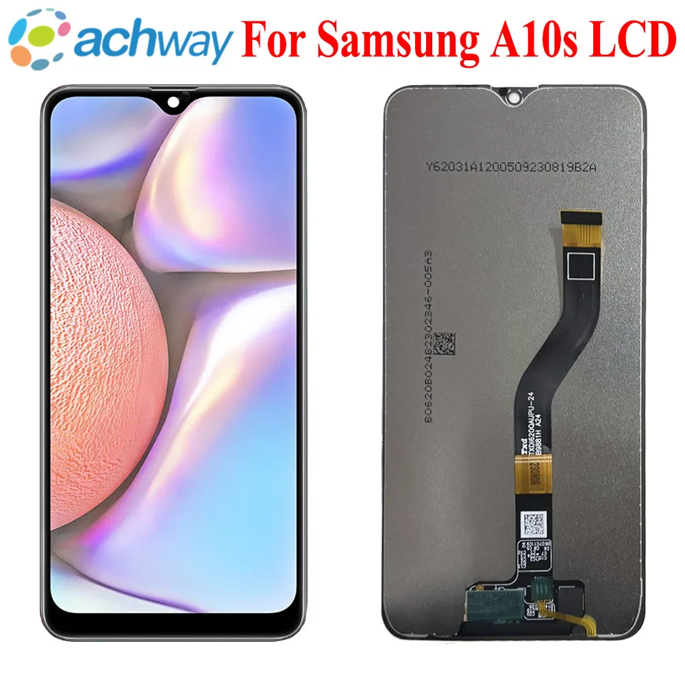 

ЖК-дисплей 6,2 дюйма для Samsung Galaxy A10S, дисплей с сенсорным экраном и дигитайзером в сборе, дисплей для Samsung A10s, A107, экран дисплея