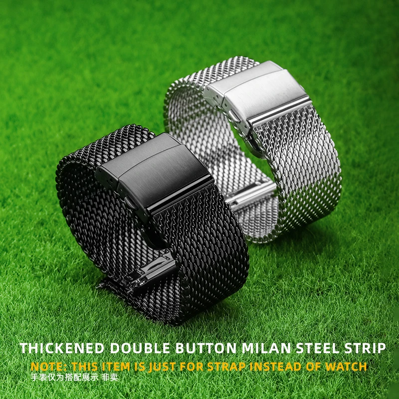 

20mm watch strap Stainless steel substitute for OMEGA Seamaster rolex IWC Pilot's Watch Quick release accessories