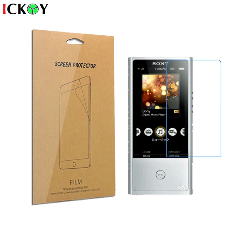 Cover Protettiva Per Schermo Lcd Trasparente 3X Per Accessori Mp3 Per Pellicole Schermate Sony Nw-Zx100
