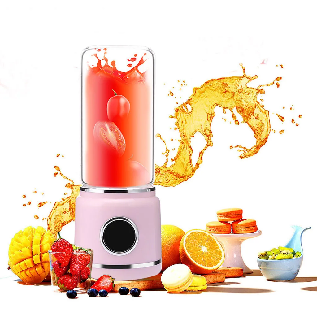

New 420ML Portable Mini Electric Juicer Cup USB Rechargeable Vegetables Fruit Juice Maker Bottle Juice Extractor Blender Mixer