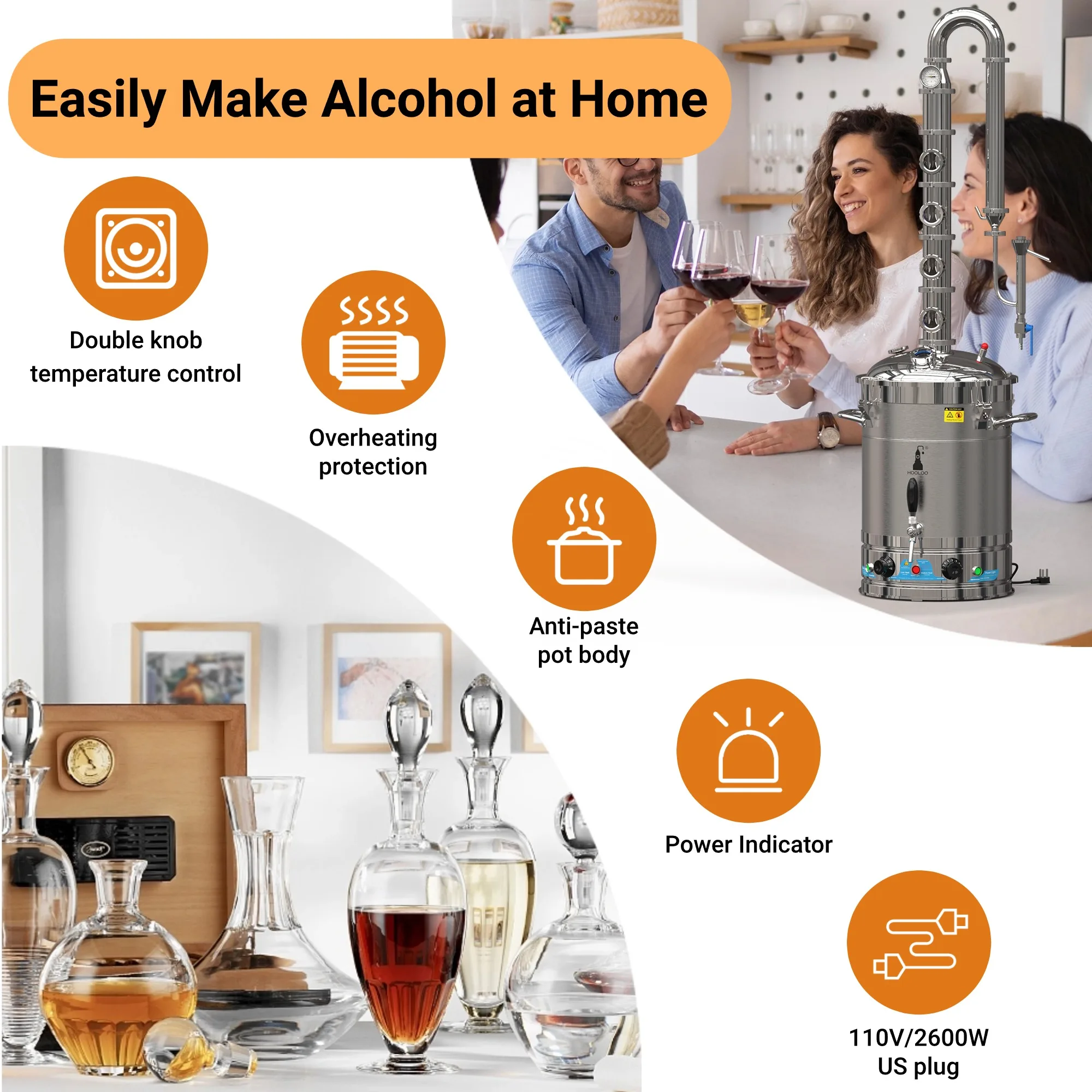 Home Whiskey Distiller System 3