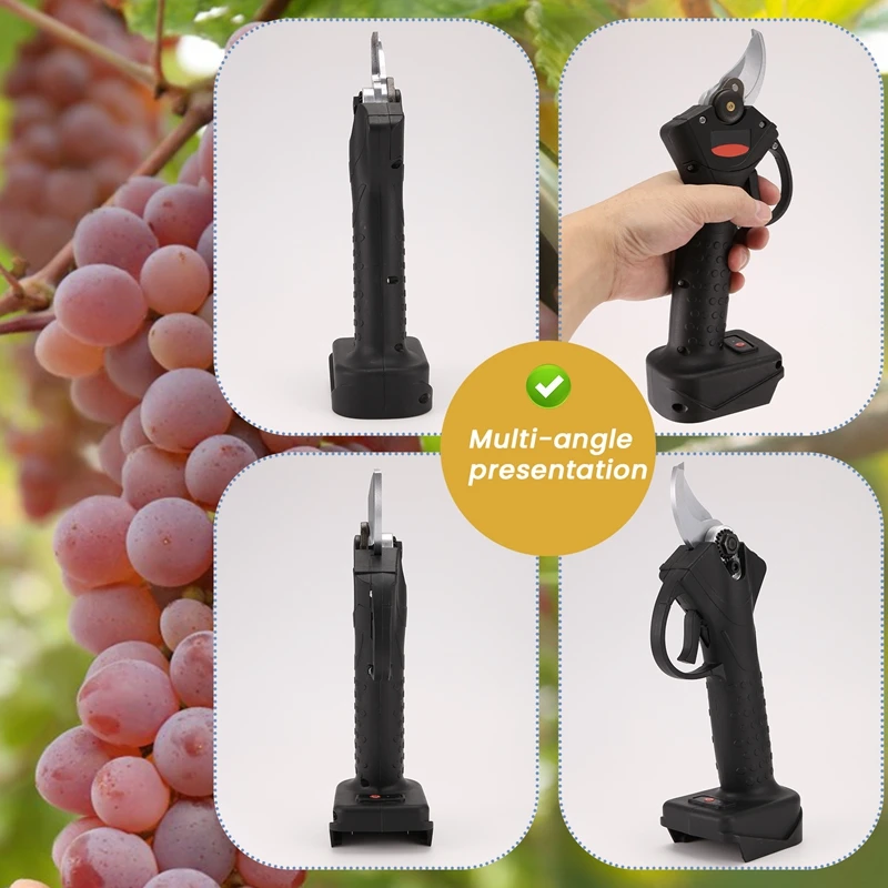 25MM Brushless Electric Pruning Shear Cordless Scissors Electric Tree Branches Garden Cutter For Makita 18V 21V Battery 5