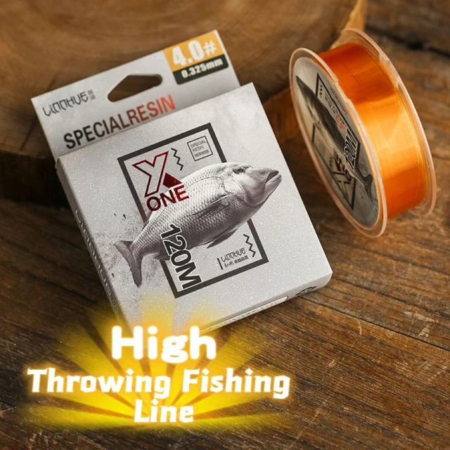 High Casting Fishing Line Mainline Cast Rod Line 120M Japan Original Silk  Super Tension Fishing Line