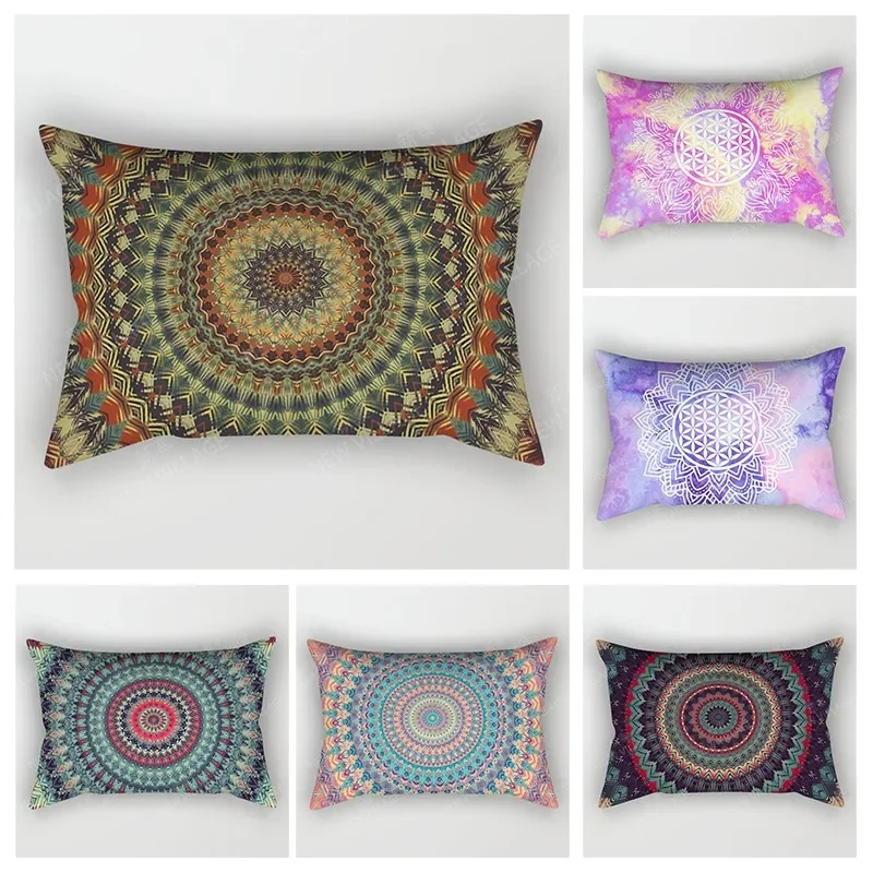 

Nordic fall home decor 30*50 throw pillow cover sofa boho living room Cushion cover 30x50cm 40x60 50x70 Vintage Mandala Morocco