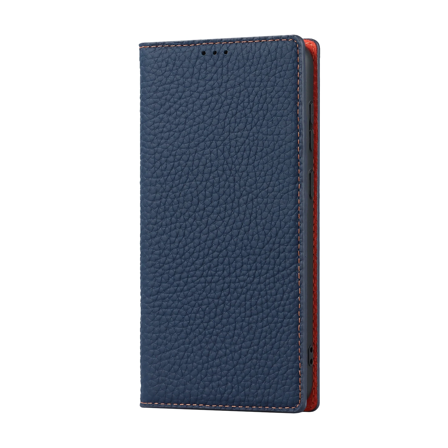 Genuine Leather Flap Phone Case with Hanging Rope Fit for Samsung Galaxy S24 S23 S22 S21 S20FE S10 S24 Ultra S23 Plus