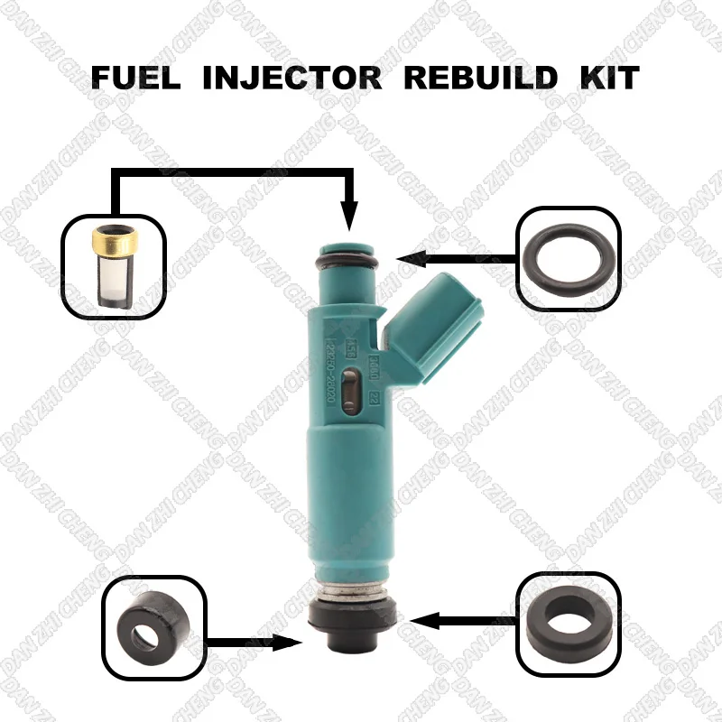 

Fuel Injectors Seals O-Ring Repair Filters for 2000-2004 Toyota Highlander 2.4 2AZFE 23250-28020 23209-28020