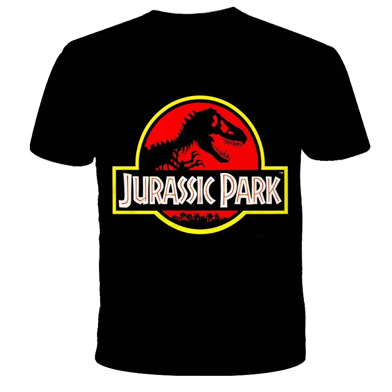 Modisches Neues Jurassic Dinosaurier T-Shirt 3D Sommer-Shirt für Männer und Kinder Klassisches Dinosaurier-Spiel Amerikanische Streetwear Übergrößen-Oberteile – Detail 23