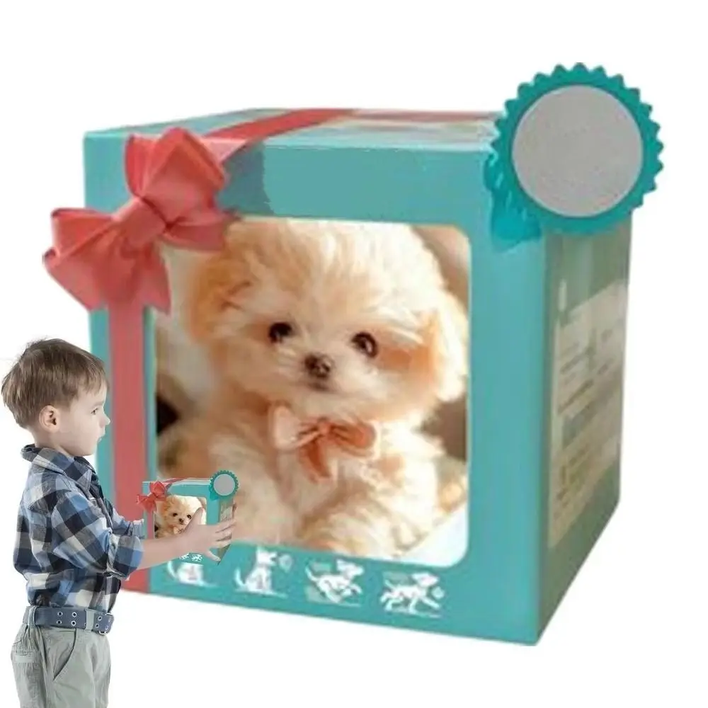Birthday Gift Stuffed Animals Realistic Robotic Puppy Simulation Interactive Robot Dog Barking Soft Walking Dog Baby