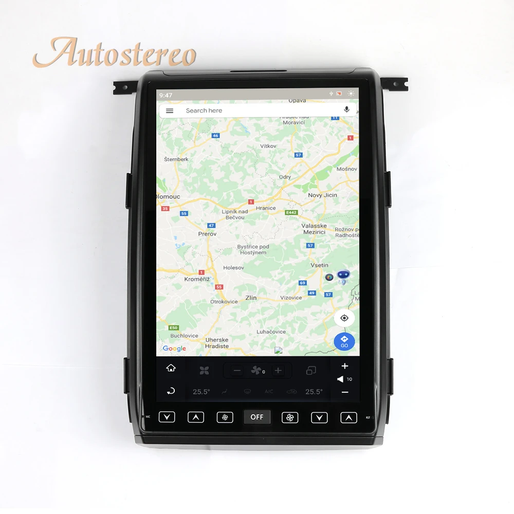 14.4 Inch Android 13 Carplay For Ford F150 2009-2014 Tesla Style Car GPS Navigat