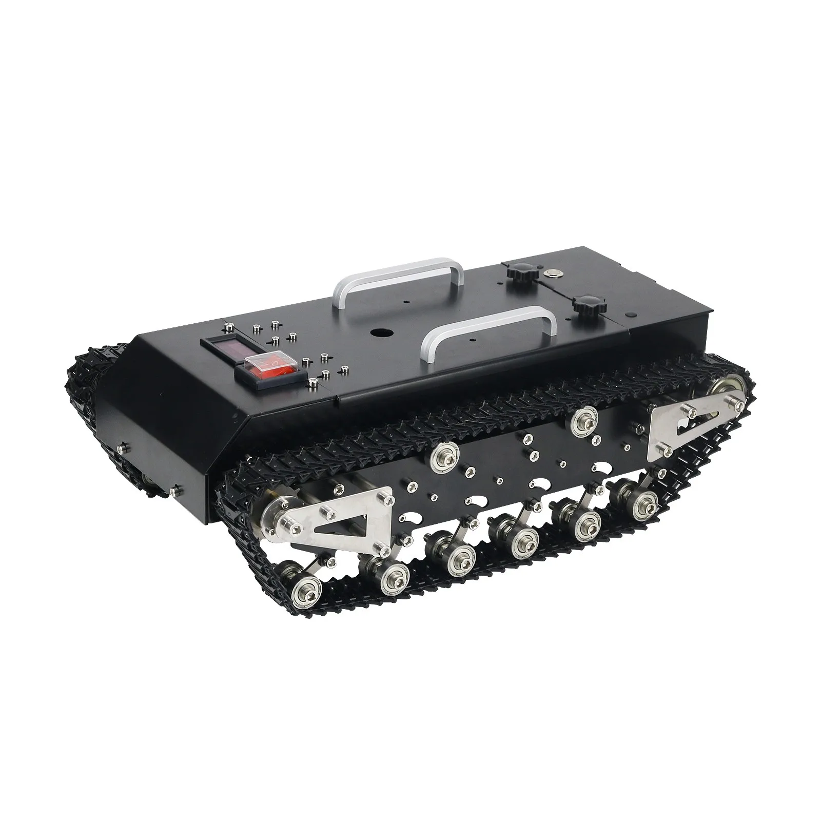 

WT-200s усовершенствованная Нагрузка 30 кг, амортизатор RC Tank, металлический гусеничный бак (готовая к использованию версия)