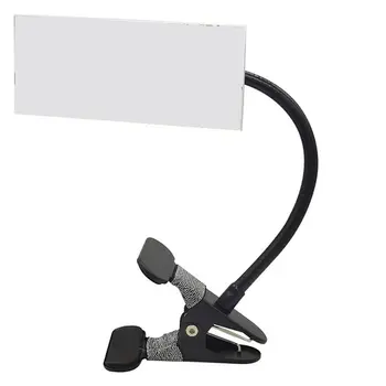 Specchio per il trucco B84B con design flessibile a clip per l'estensione delle ciglia in salone