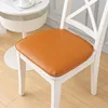 40x43cm PU Leather Chair Cushion Waterproof Non-slip Thickened Home Dining Table Chair Mat Restaurant Bar Hotel Office Seat Pad 1