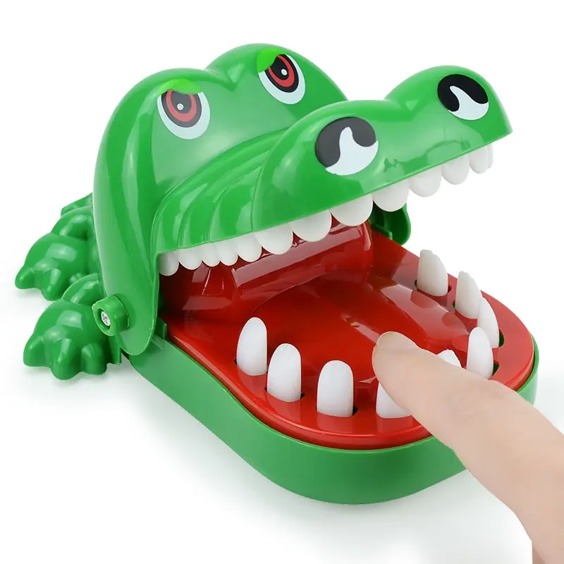 Crocodile Toys Crocodile Teeth Toys For Kids Alligator Biting Finger Dentist Games Funny For Party And Children Game Of Luck Pranks