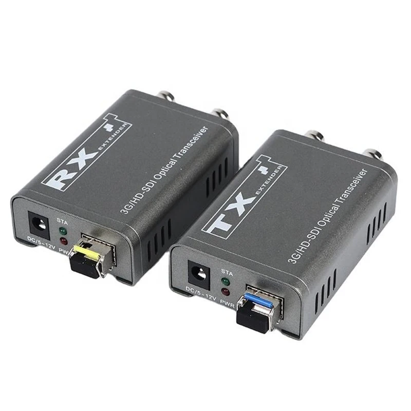 1080P20km3GSDIFiberOpticExtenderTransceiveroverLCFiber